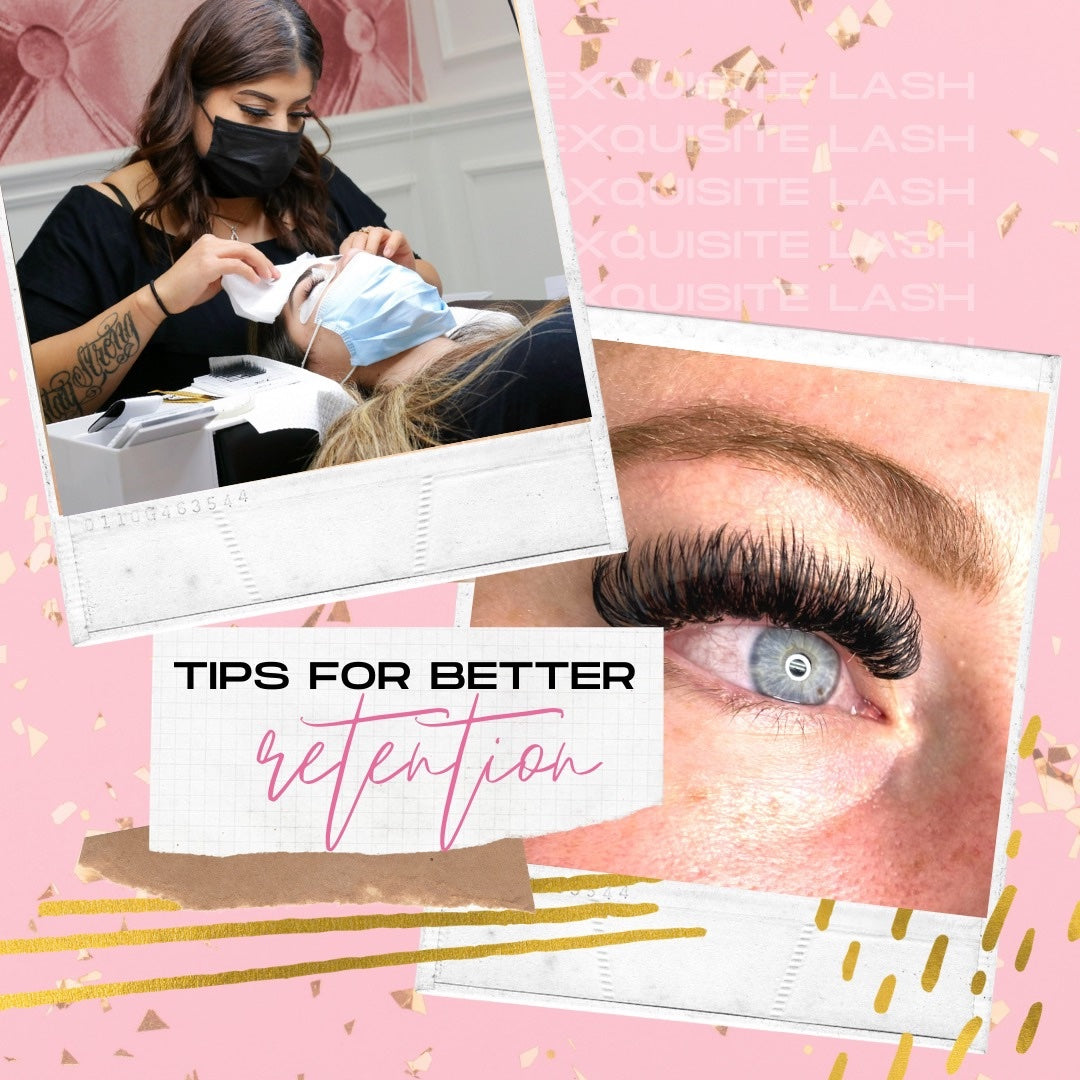 Tips on Eyelash Extension Bonding & Retention